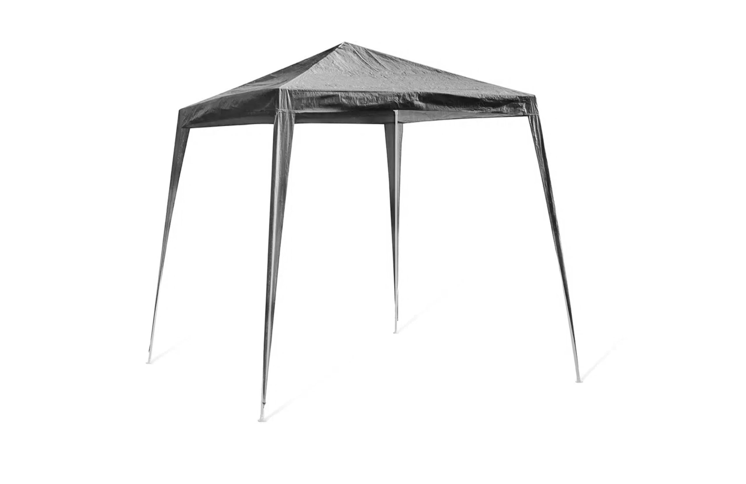 HERSIG - Carpas para Exteriores - Cenadores para Jardin 2x3 m - Pergolas de Jardin Resistente - Carpa Desmontable Fácil de Montar, Terraza, Camping, Playa o Eventos - Protección Solar UV - Gris