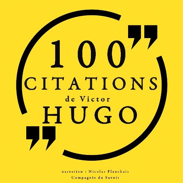 Cover art for 100 citations de Victor Hugo