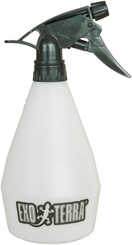 Exo Terra Mini Mister 16oz Spray Bottle for Reptiles, Adjustable Nozzle for Terrarium Humidity Control
