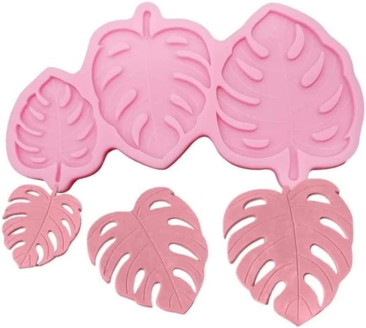 Palm Leaf Shape Mould/Tropical Palm Leaf Shape Chocolate Mould/Chocolate Mould for Cake Decoration and Fondant Cake Decoration