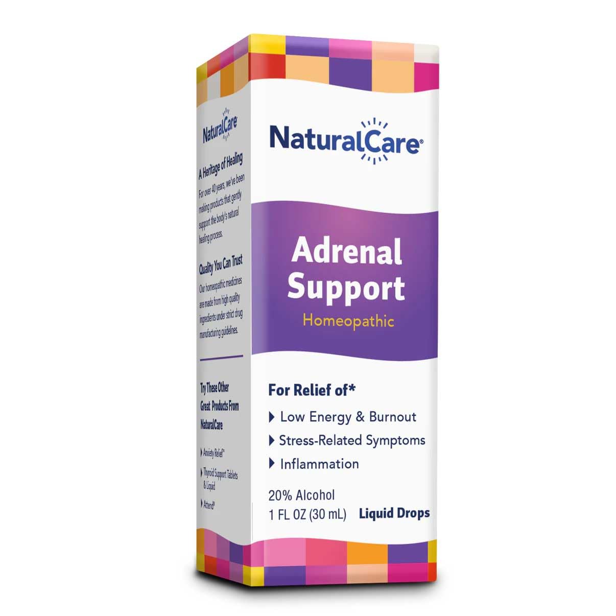 NaturalCare Adrenal Support, Homeopathic Drops, 1 Fl Oz