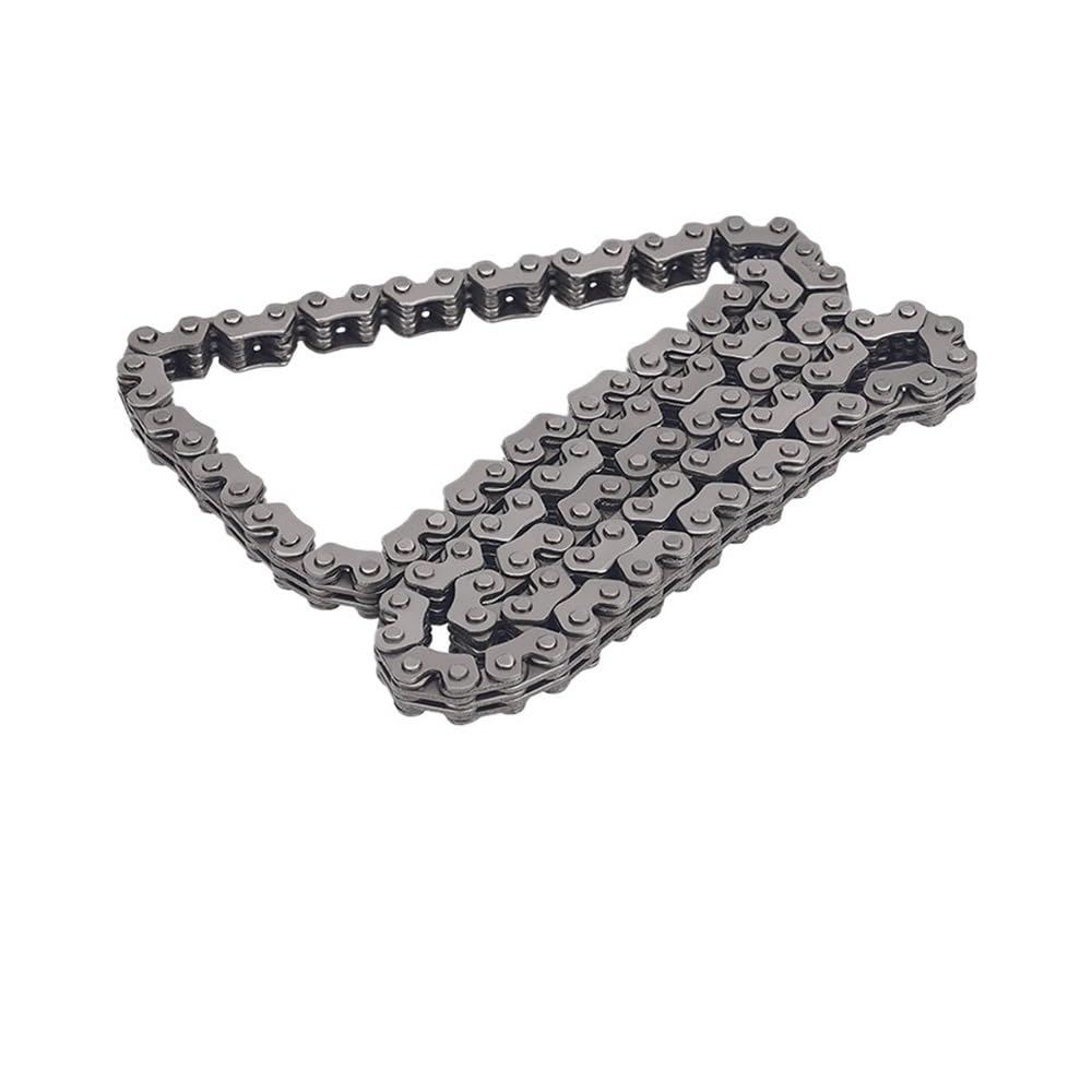 Kt. Passend for FZR250 Genesis FZR250R 3LN FZX250 ZEAL 945-90851-12 Motorradzubehör Nockenwellen-Steuerkette 3 + 4-112 Glieder .(Flat Buckle)