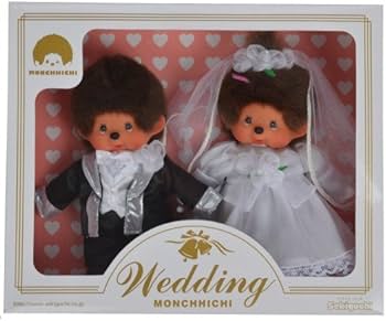 Amazon.co.jp: ウェディング・モンチッチセット 260900 : ホーム＆キッチン