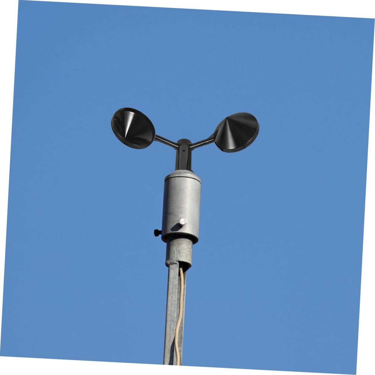 PartyKindom 3 Stück Ersatz Anemometerbecher Abs Windbecher für Windgeschwindigkeitsmesser Windmessgerät Windsensor Gehäuse Wetterfest für Außenbereich