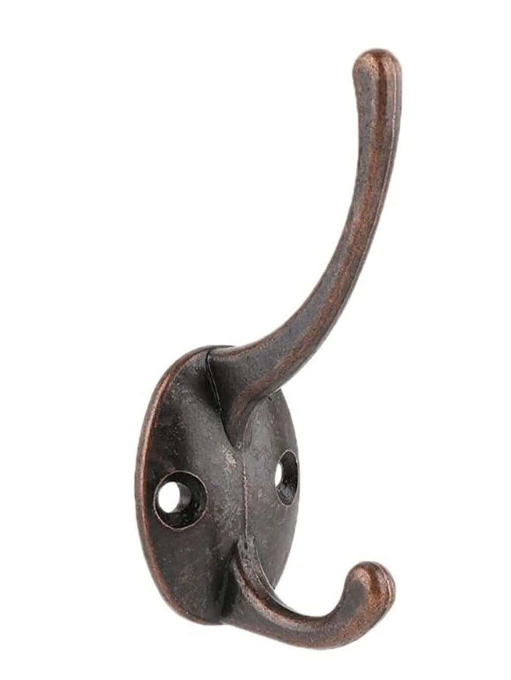 Garderobenhaken Haken 10 Stück Vintage Garderobenhaken, Badezimmer-Kleiderhaken, Bronze-Kleiderbügel, Wandhalterung Kleiderhaken Wand Für Bad