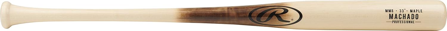 Rawlings Manny Machado Pro Grade Maple Wood Game Day Model Baseball Bat, 33" : Sports & Outdoors