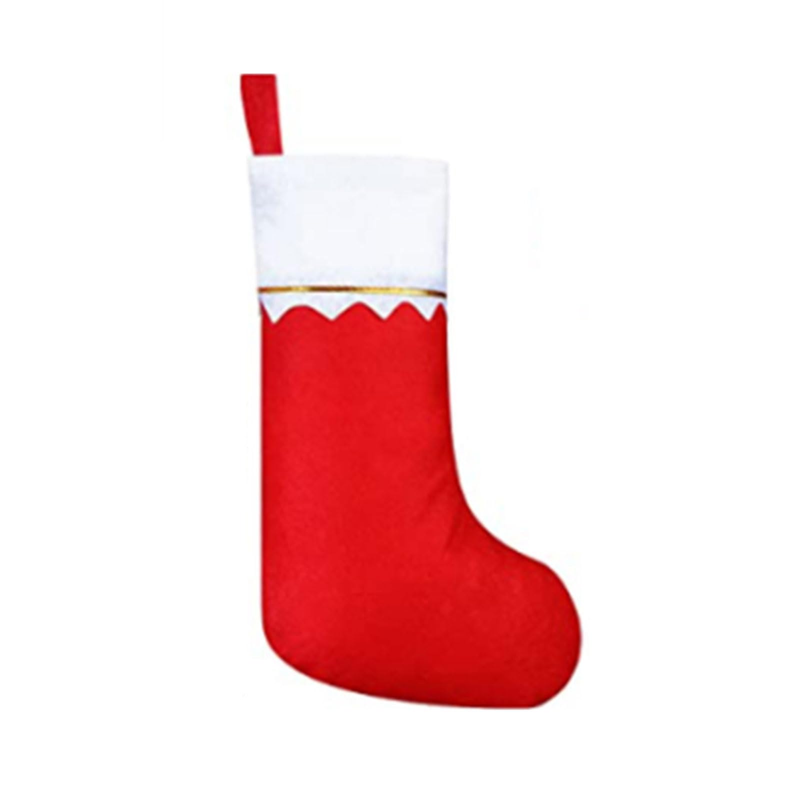 YROHGKPN Christmas Stockings Non-woven Fabric Hanging Socks Candy Gift Bag Decorations for Tree Pendant Holiday Party Christmas Stockings for Kid