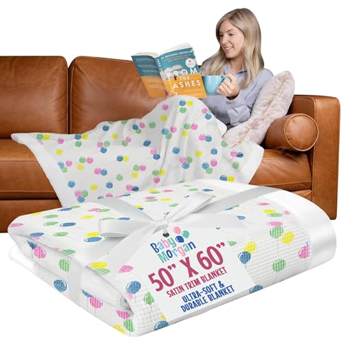 Baby Morgan - Adult Thermal Waffle Throw Blanket - Soft