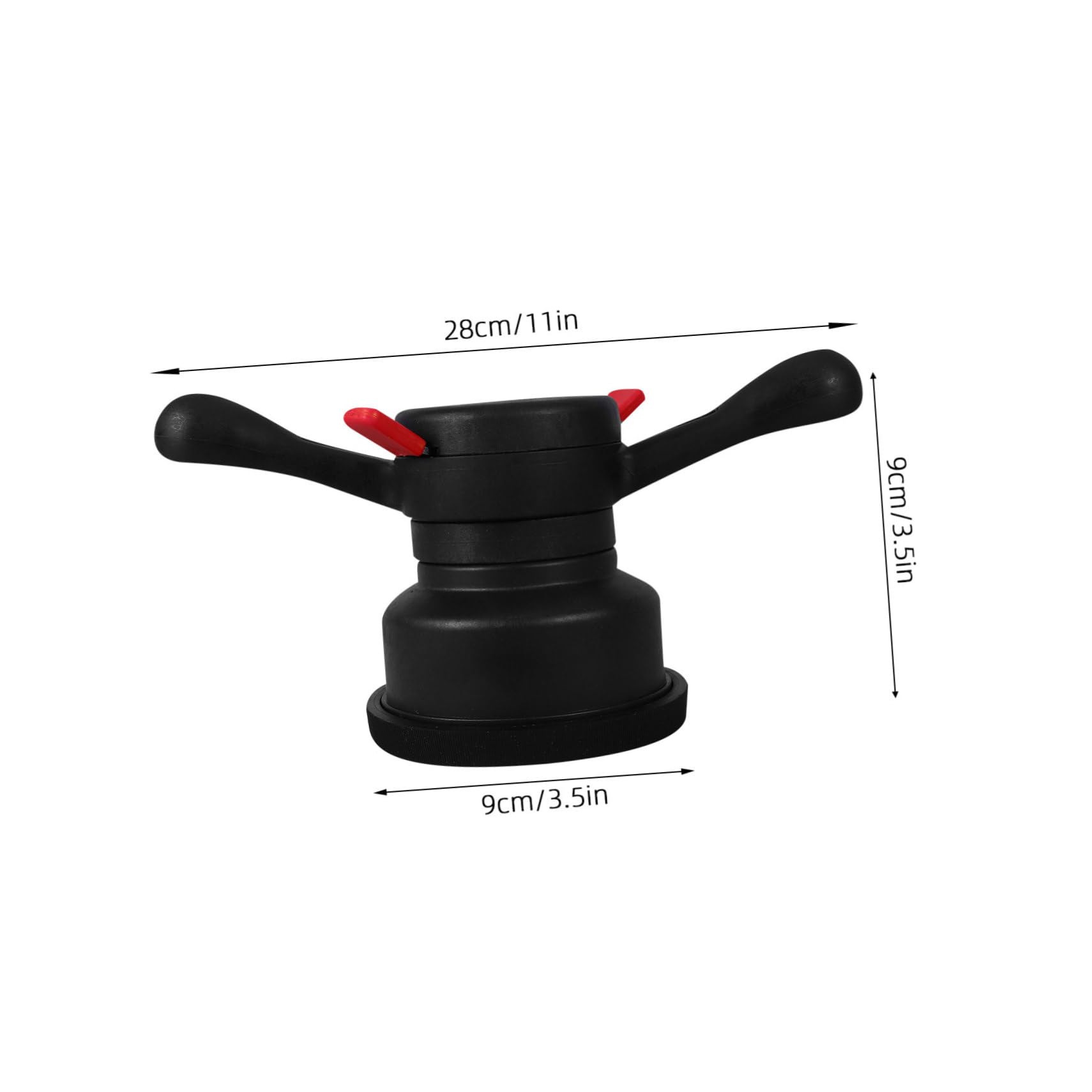Schnellspannmutter für Auto radwuchtmaschine Langlebiges Material Leichtes Design mit Verstellbarem Flügelmutternverschluss Kompatibel mit Car Wheel Balancer und Radwuchtgerät