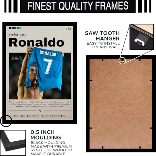 Image of BLINKART Daniil Medvedev |Tennis Player | Synthetic Wood Photo Framed Wall Hanging Poster Room & Office Bedroom Home Wall | 13x10 Inches