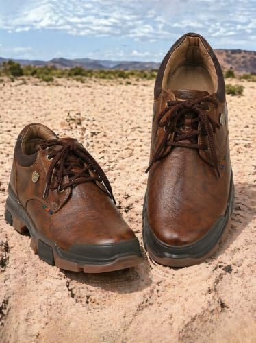 Image of Buckaroo: Anaiya Genuine Leather Brown Casual Shoes for Mens