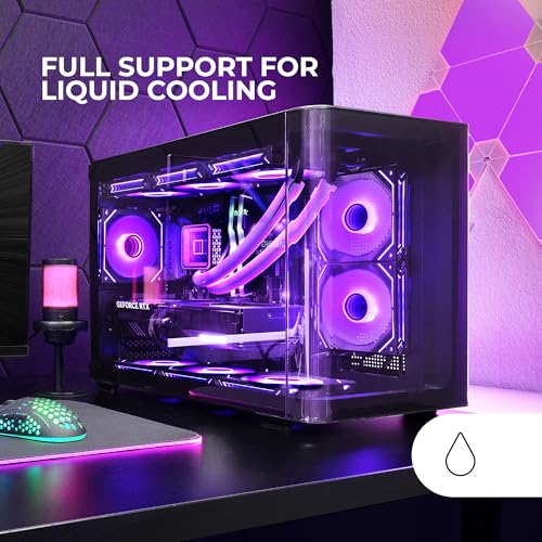 Châssis PC Mars Gaming MC-FUSIONM pour un Setup Gaming Épuré et Lumineux - 4