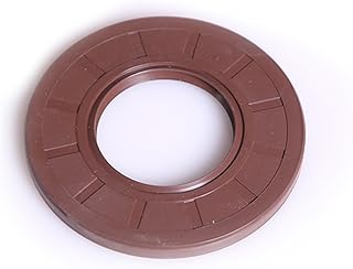 Seal Washer 1pcs TG4 Skeleton Three Lip Brown FKM Rubber Oil Seals with Spring Steel Fluorine, High Temperature Resistant Gaskets ID 115mm Gasket Lip (Size : 115 * 150 * 14mm)