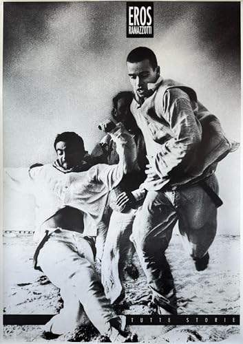 Affiche poster Eros Ramazzotti Black and White 59X84Cm décoration murale musique