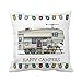 Wonder4 Happy Campers Pillow Case, White Cotton Linen Square Decorative Sofa Pillow Cover 18 x 18" Cute RV Vintage Glass Camper Travel Trailer Print