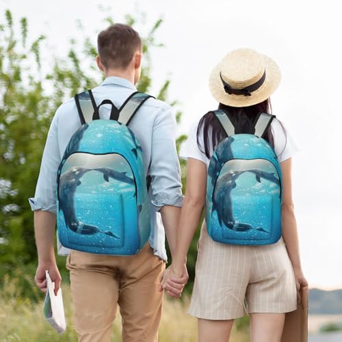 Mochila de viaje casual para mujer con espacio de laptop para invierno 6
