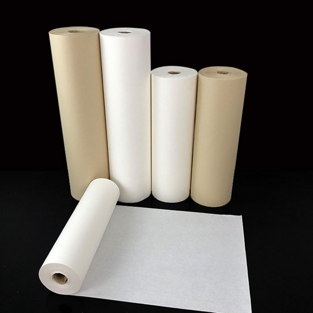 ULDIGI Rouleau de papier de calligraphie chinoise épais Xuan pour peinture et écriture au pinceau, convient pour l'encre Sumi Aquarelle Art avec absorption modérée et haute ténacité