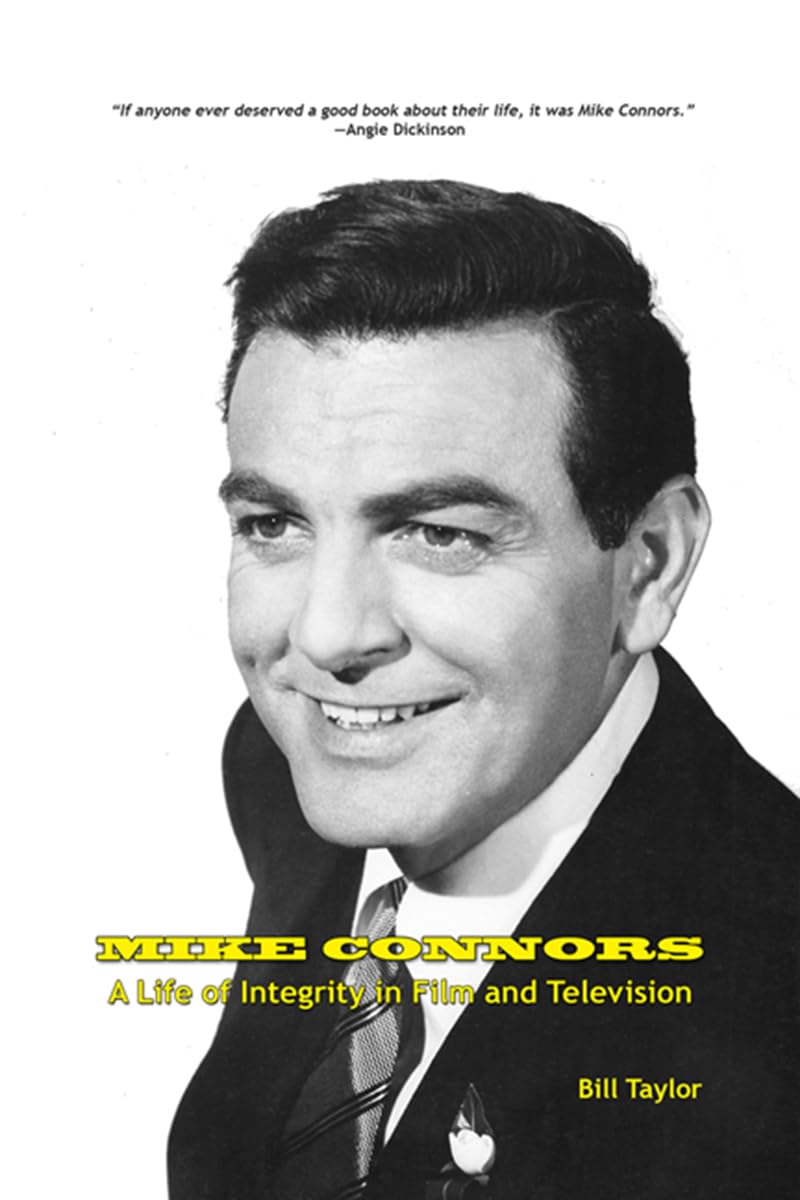 Mike Connors biographie cinéma télévision livre anglais acteur Hollywood