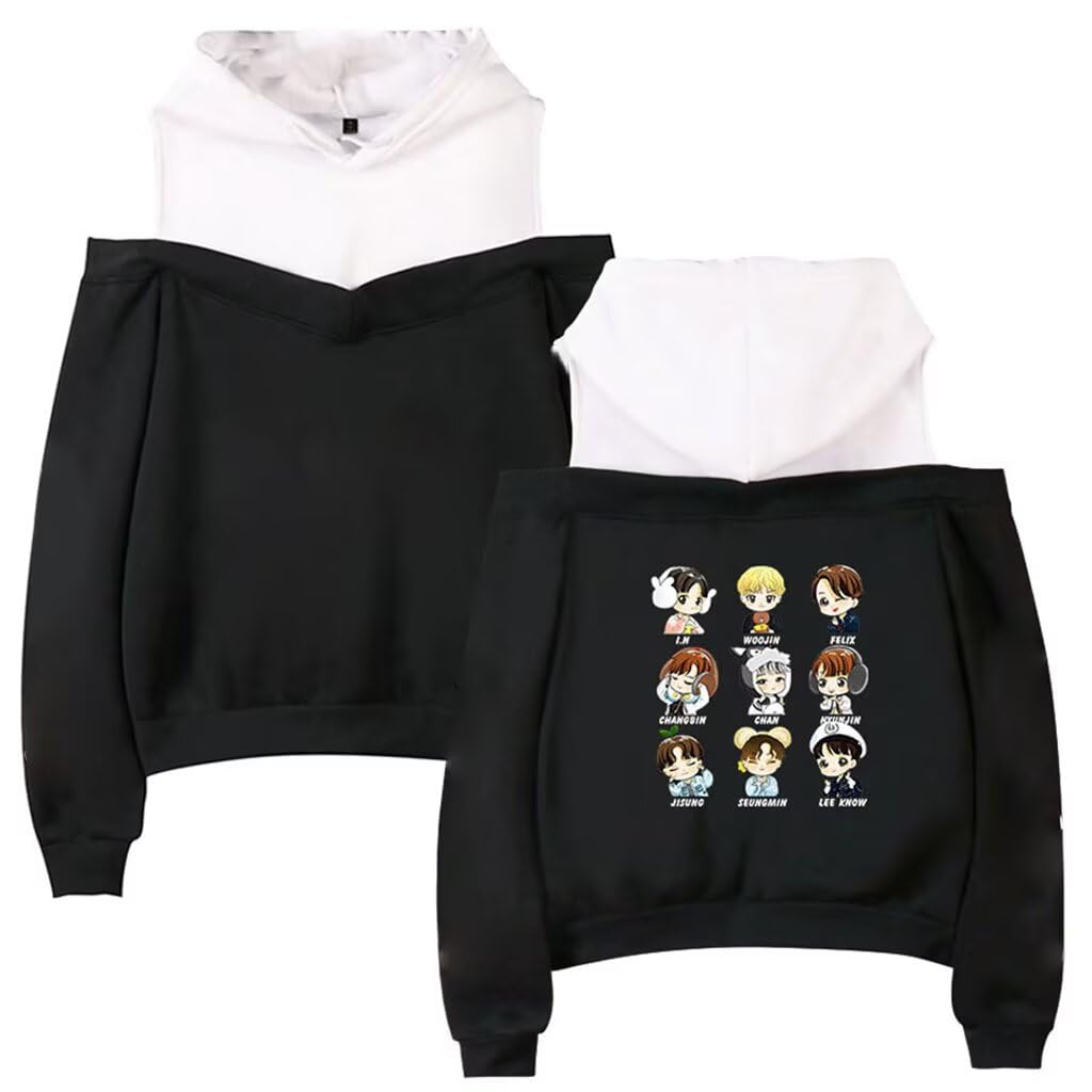 KPOP SKZ Merchandise, SKZ Hoodie Sweater Hyujin I.N Jisung Woojin Sweatshirt