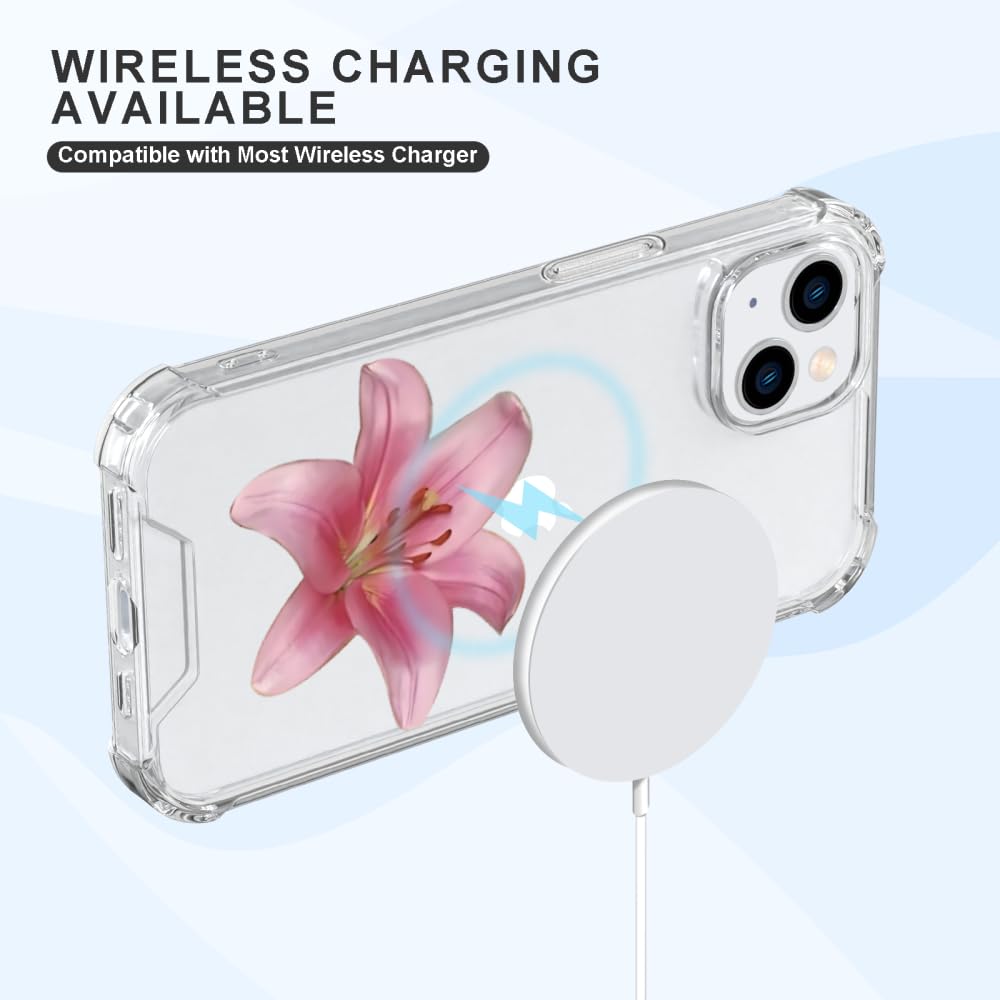 Amazon.com: FANXI Lily Print Phone Case Compatible with iPhone 16