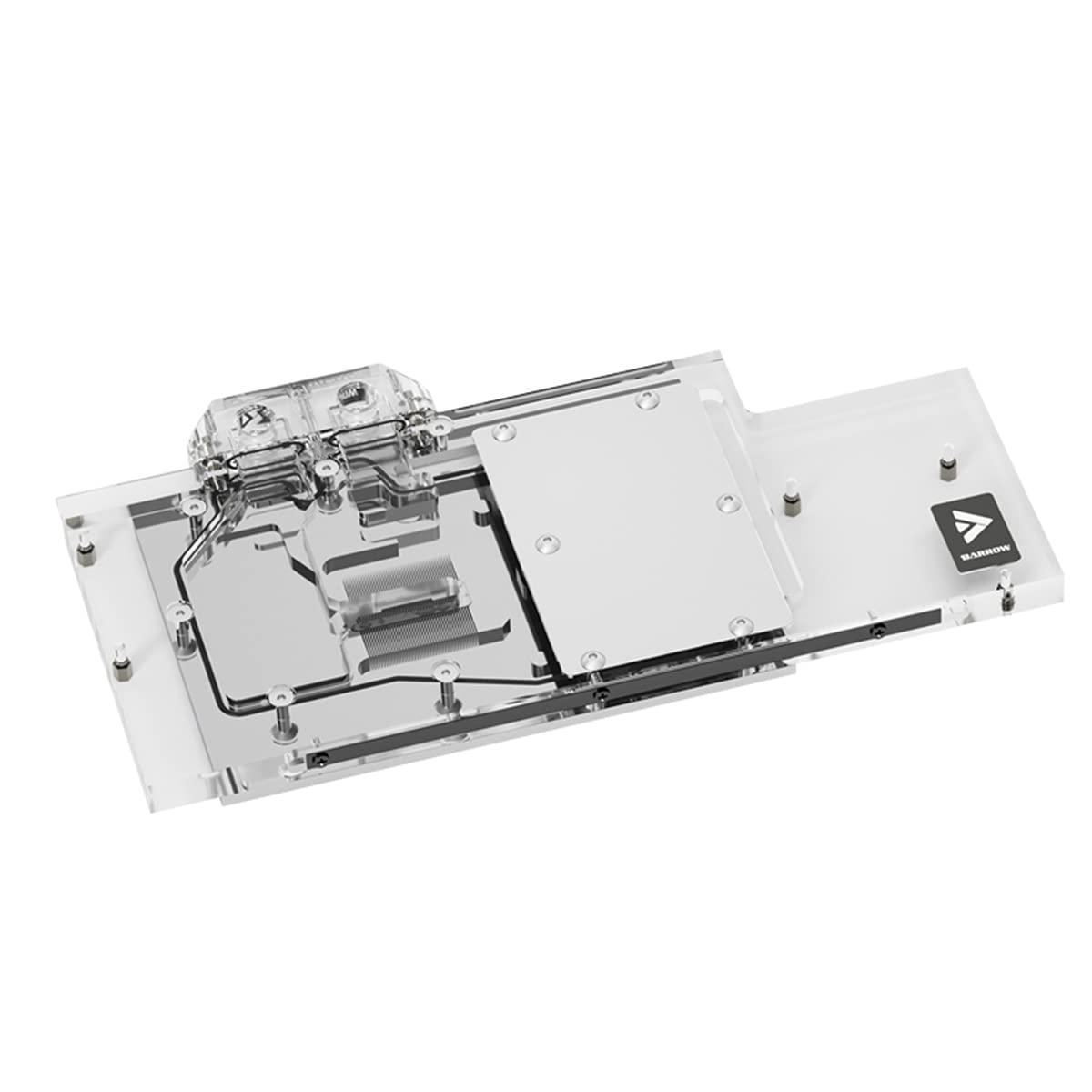 Barrow LRC2.0 Full Coverage GPU Water Block For MSI 5090 SUPRIM Aurora- White
