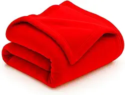 Cobertor Manta Microfibra Casal Ultra Queen Antialérgica Soft Confort Aconchegante e Macia para Todas as Estações (Vermelho,1 Unidade)