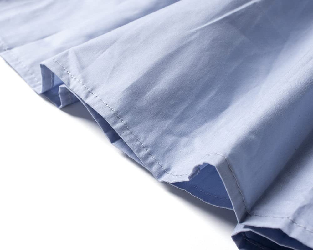 Spódnice dla kobiet Wielka Brytania, plus rozmiar Czarna spódnica zimowa Elastyczna talia, falbana Ruched Spódnice z wysokim stanem Eleganckie spódnice maxi dla(Sky Blue One Size)