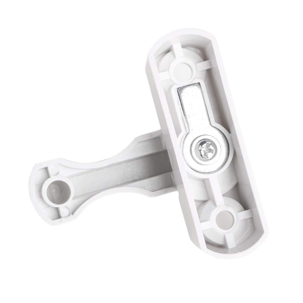 Maniglie per finestre in plastica, cassaforte, Serratura di Sicurezza per Porta a Battente, Leva di Sicurezza, Fermo a Scorrimento S08