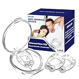 Anti Snoring Devices, Stop Snoring Silicone Magnetic Nose Clips, Snoring Solution, Comfortable &...