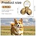 Matwsec 2PCS Bell for Dog Collar, Dog Collar Bells for Small Dogs Cat Collar Bell for Small Cats Pet Outdoor Safety Tracking Hiking Walking