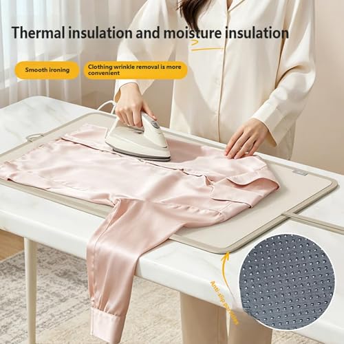 Funda de planchado colgable de 40 x 70 cm para espacios pequeños 8