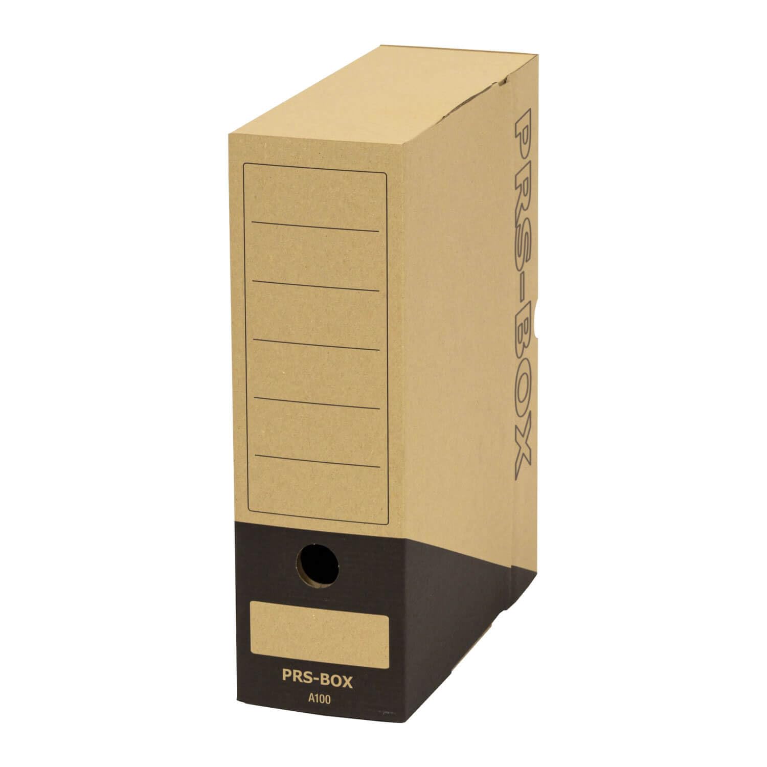 PRS Archivbox A100, Natur, 100mm Rückenbreite, 20 Stück