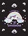 Produktbild Rainbows And Unicorns: Unicorn Notebook: Rainbows and Unicorns Cute Magical Black Cover Purple Glitter 8.5" x 11" College Ruled Lined Paper Pad 200 ... Journal Unicorn Gifts Or Unicorn Party Favors