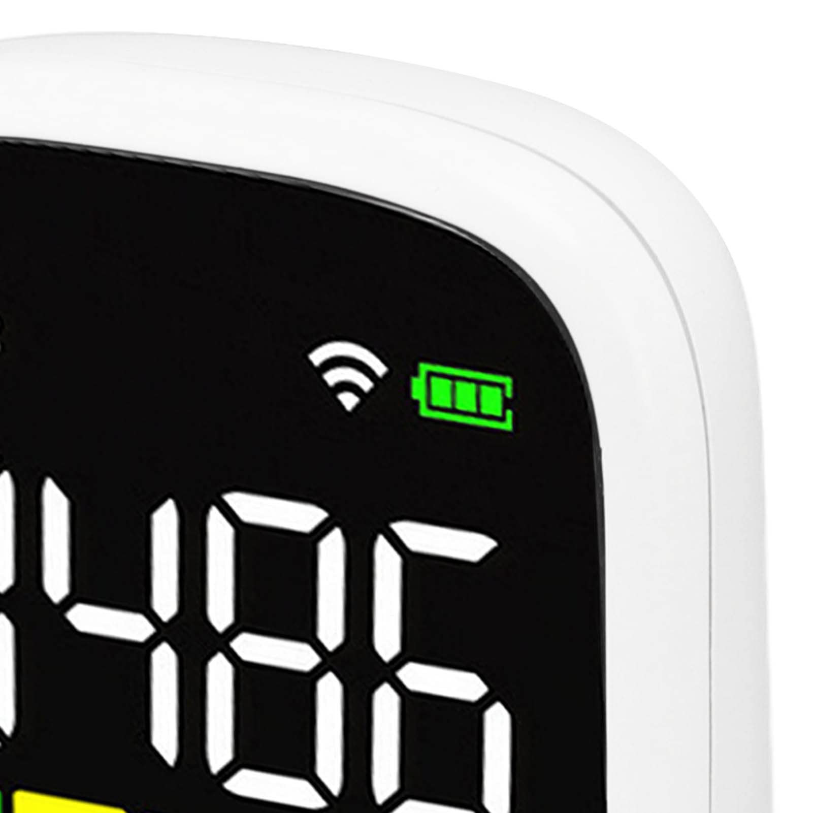 Monitor della qualità Dell'aria Rilevatore Multifunzionale 8 in 1 di Anidride Carbonica e PM2.5 per Casa e Ufficio Materiale ABS
