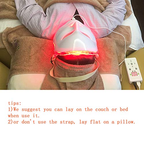 Máscara Led 7 Cores Fototerapia Facial Tratamento Rejuvenescedor, Anti Acne, Olheiras e Manchas na P