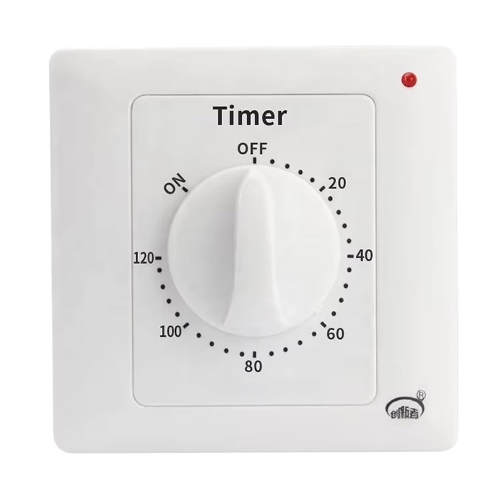 1PCS Water Pump Timer Switch Socket Household Power Control Mechanical 120 Minutes Countdown Turn Off Automatically Power Off(120 minutes)