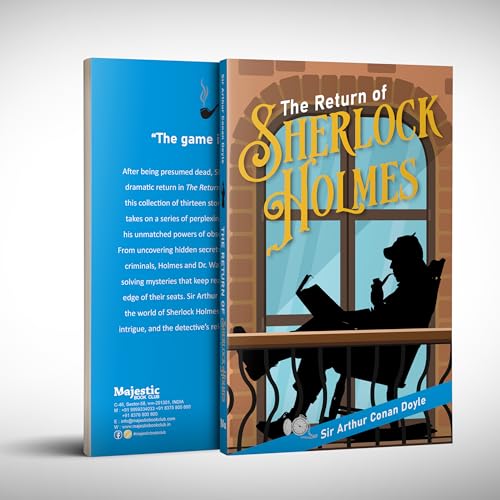 Image of The Return of Sherlock Holmes | Unabridged (256 pages) | Detective Fiction Novel for Readers of All Ages by Arthur Conan Doyle (Classic Novels)