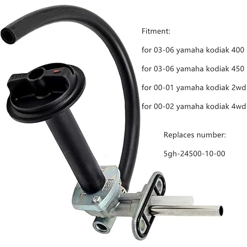 image for Earlyred Fuel Tank Switch Valve with Lever Screw Compatible with Yamah