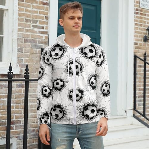 Hoodies for Mens Casual Hoodie with Pockets Hooded Sweatshirts miniatura 3