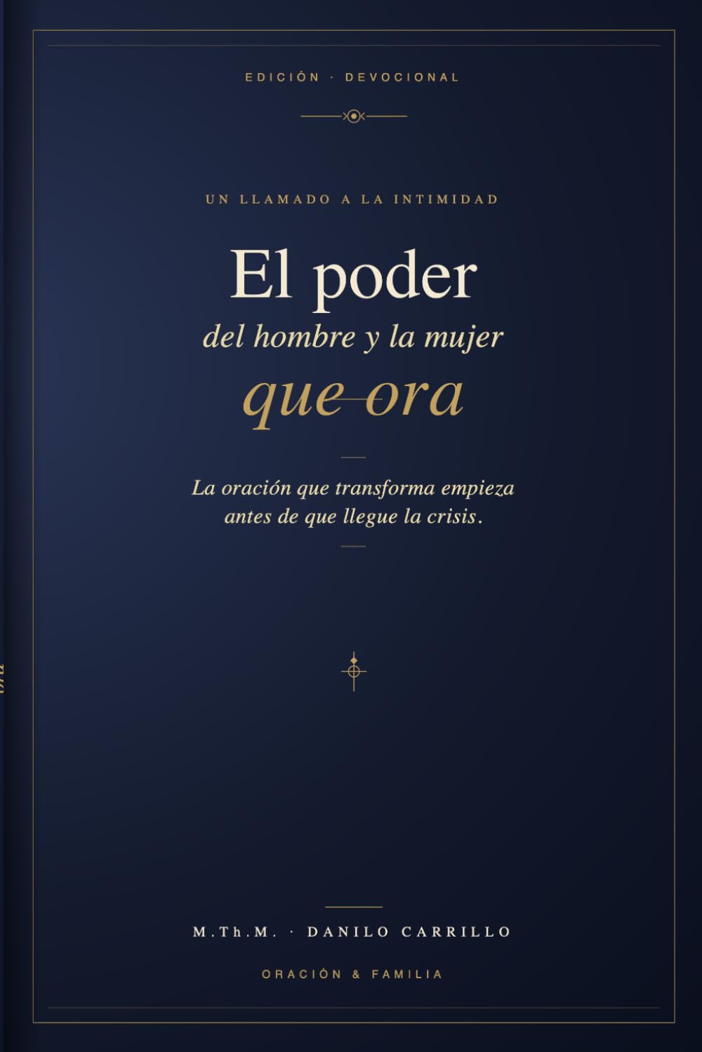 EL PODER DEL HOMBRE Y LA MUJER QUE ORA: Deja de orar cuando ya no puedes más. Empieza a orar antes.