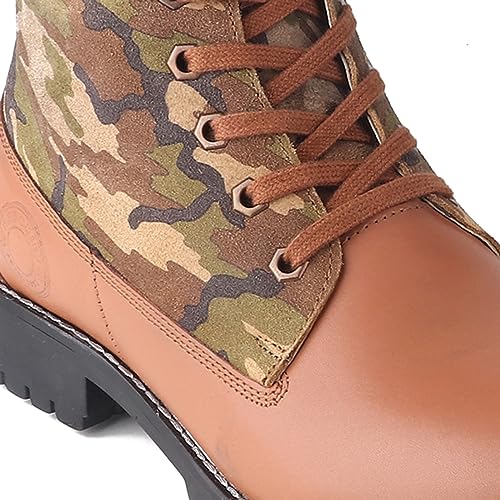 Image of Red Chief Leather Casual Boots for Men