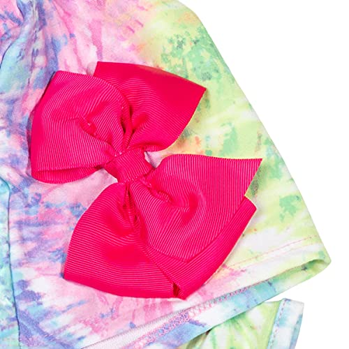 Jojo Siwa Big Girls French Terry Sleeveless Romper With Hood Rainbow 14-16 #TOP4