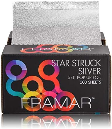 Framar Silver Hair Foils For Highlighting, Highlight Foils For Hair