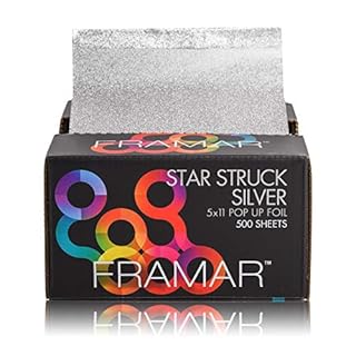 UPC 680343130024 product image for Framar Star Struck Silver Pop Up Hair Foil, Aluminum Foil Sheet, Hair Foils For  | upcitemdb.com