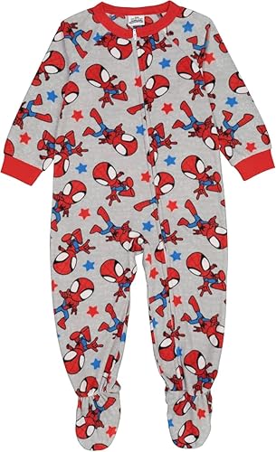 Royal Boys Baby's and Toddlers Cozy Fleece Non-Slip Footed, Zip-Front, Blanket Sleepers