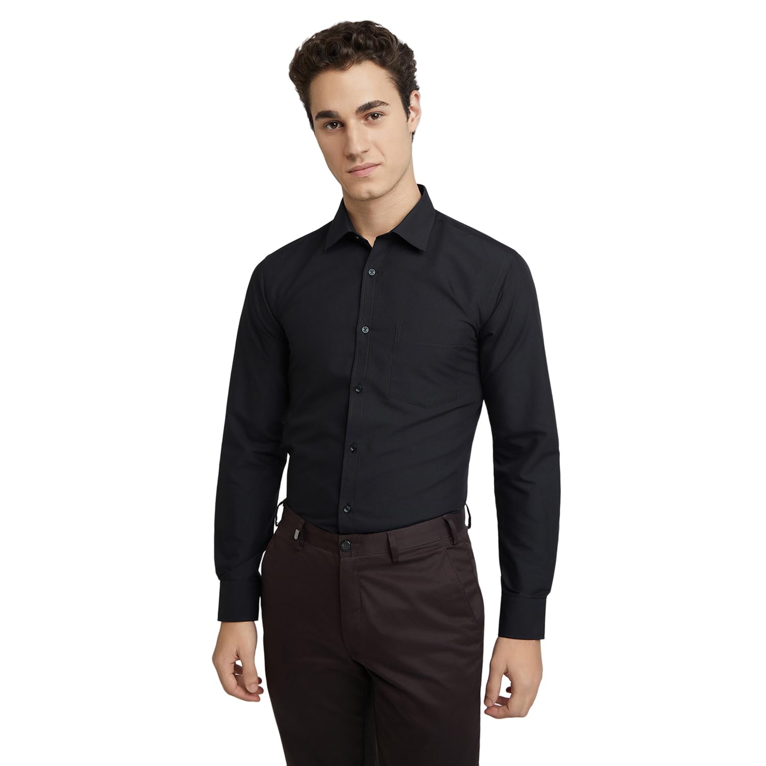 park avenue Men's Cotton Regular Fit Shirt-picture-19