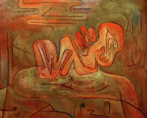 Peinture sur toile Paul Klee décoration pour grand mur vide