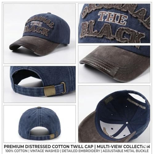 Image of Men's Cotton Baseball Cap, Adjustable Back Closure, Unisex, Casual Style, for Outdoor Lifestyle