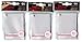 Ultra Pro Card Supplies YuGiOh Sized Deck Protector Sleeves Clear 60 Count x3 by Ultra Pro