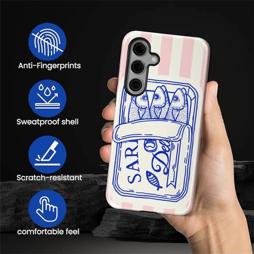 Coque Samsung S25 Plus hybride rose rétro antichoc et rigide